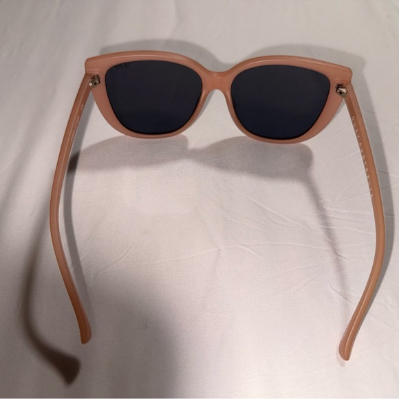 Quay Australia Sunglasses with Tan Frame and Black Lenses
